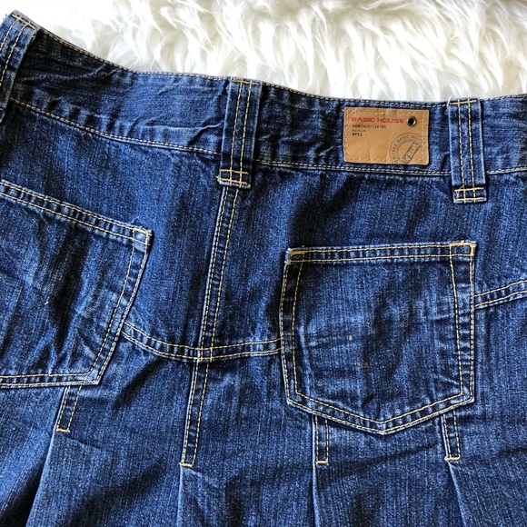 Denim skater skirt Korea - Picture 2 of 5